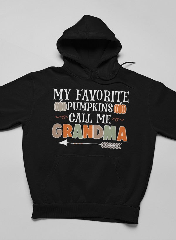 My Favorite Pumpkins Call Me Grandma Hoodie-1