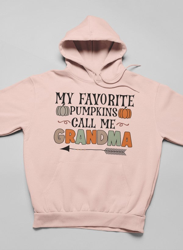 My Favorite Pumpkins Call Me Grandma Hoodie-3