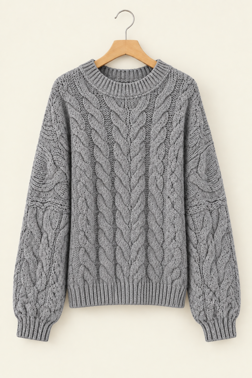 Cable & Charm Cable-Knit Sweater