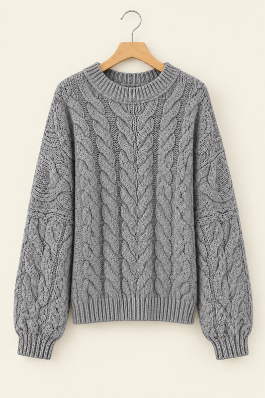 Cable & Charm Cable-Knit Sweater