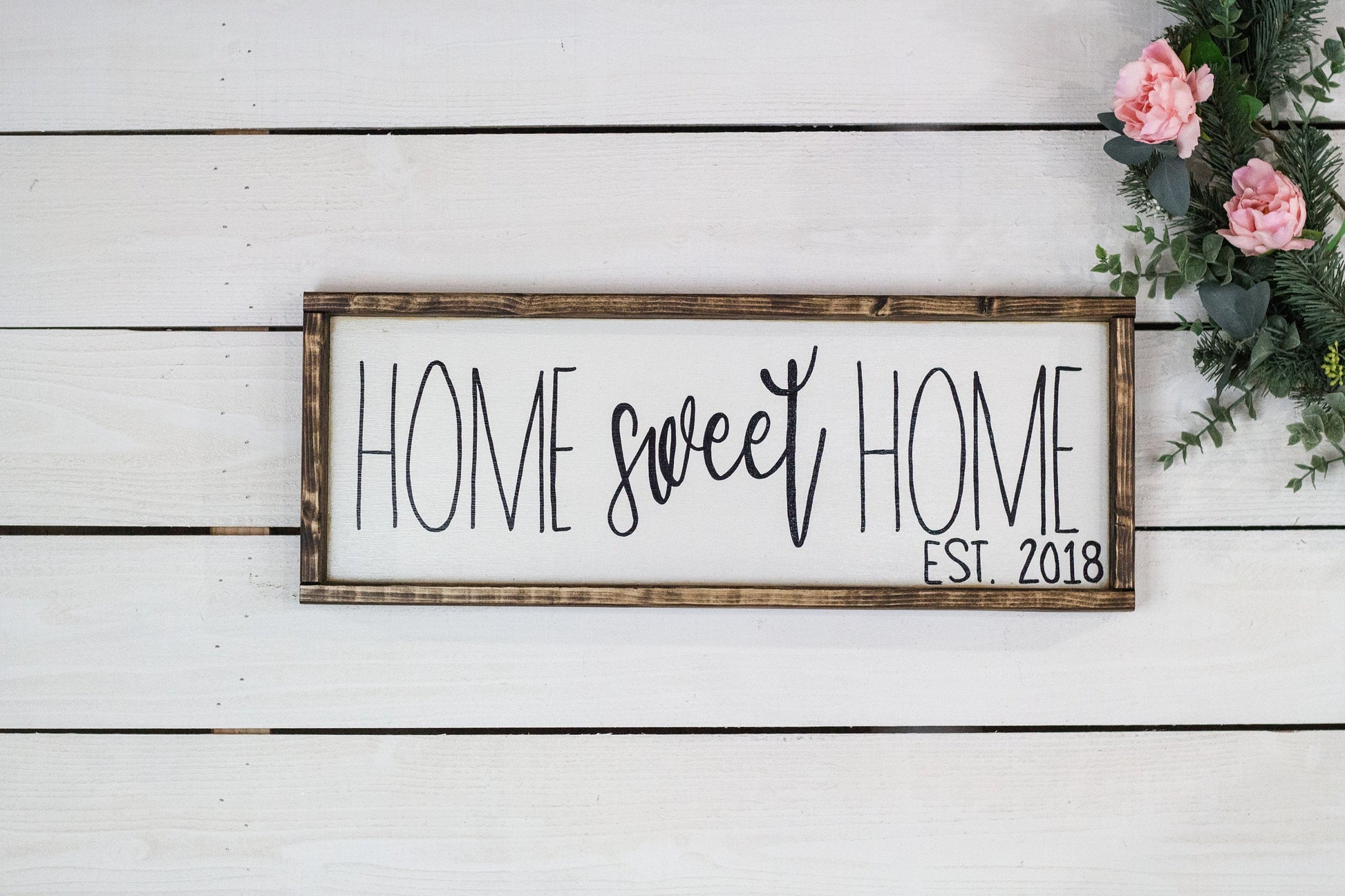 Home Sweet Home Established Sign-2