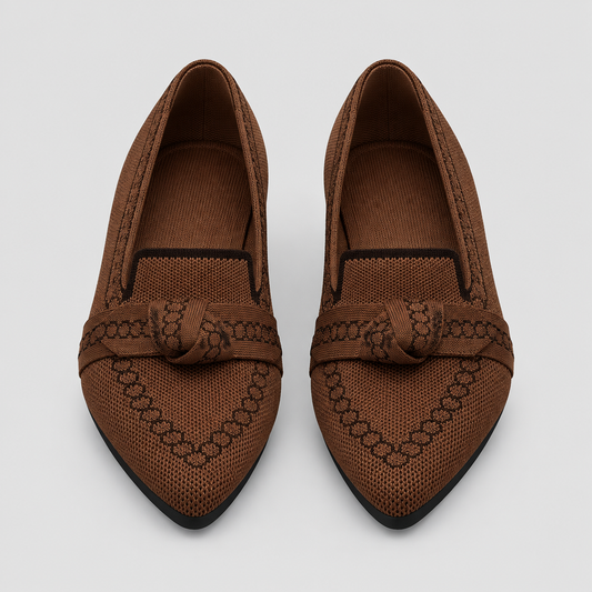 Knitted Slip-On Flats