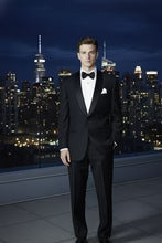 "London" Black Tuxedo Jacket-1