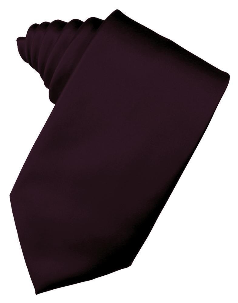 Luxury Satin Necktie Self Tie