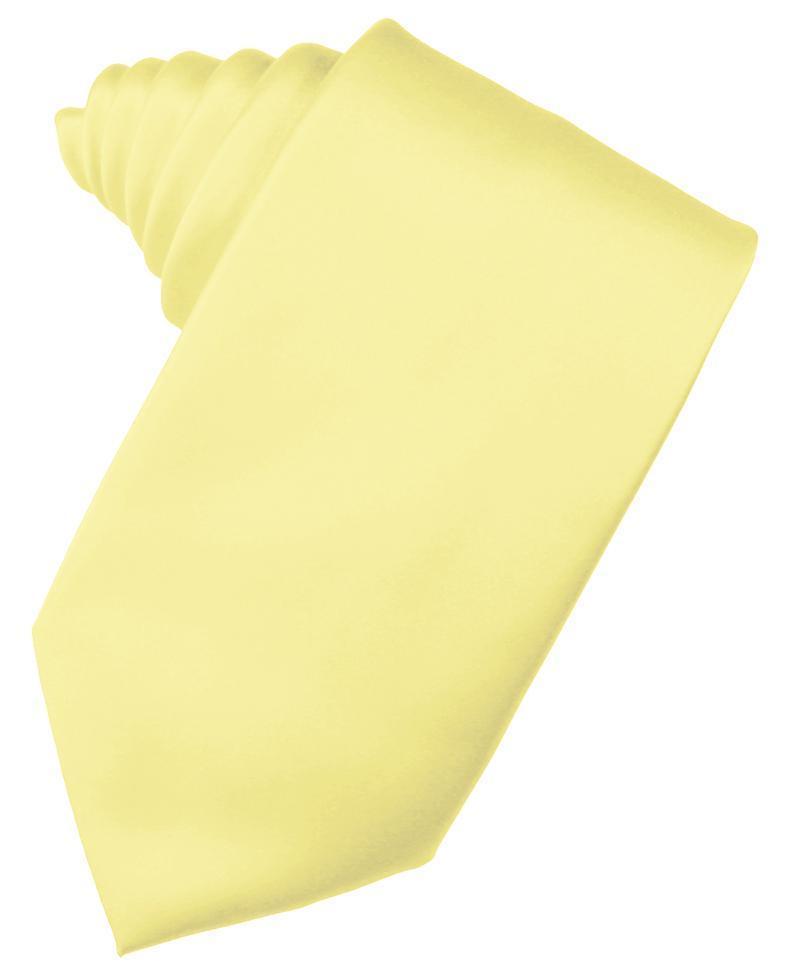 Luxury Satin Necktie Self Tie