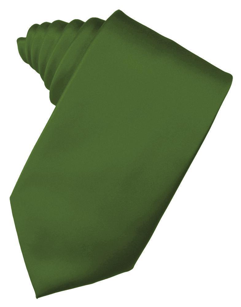 Luxury Satin Necktie Self Tie