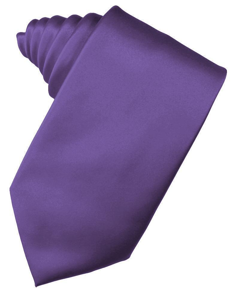 Luxury Satin Necktie Self Tie