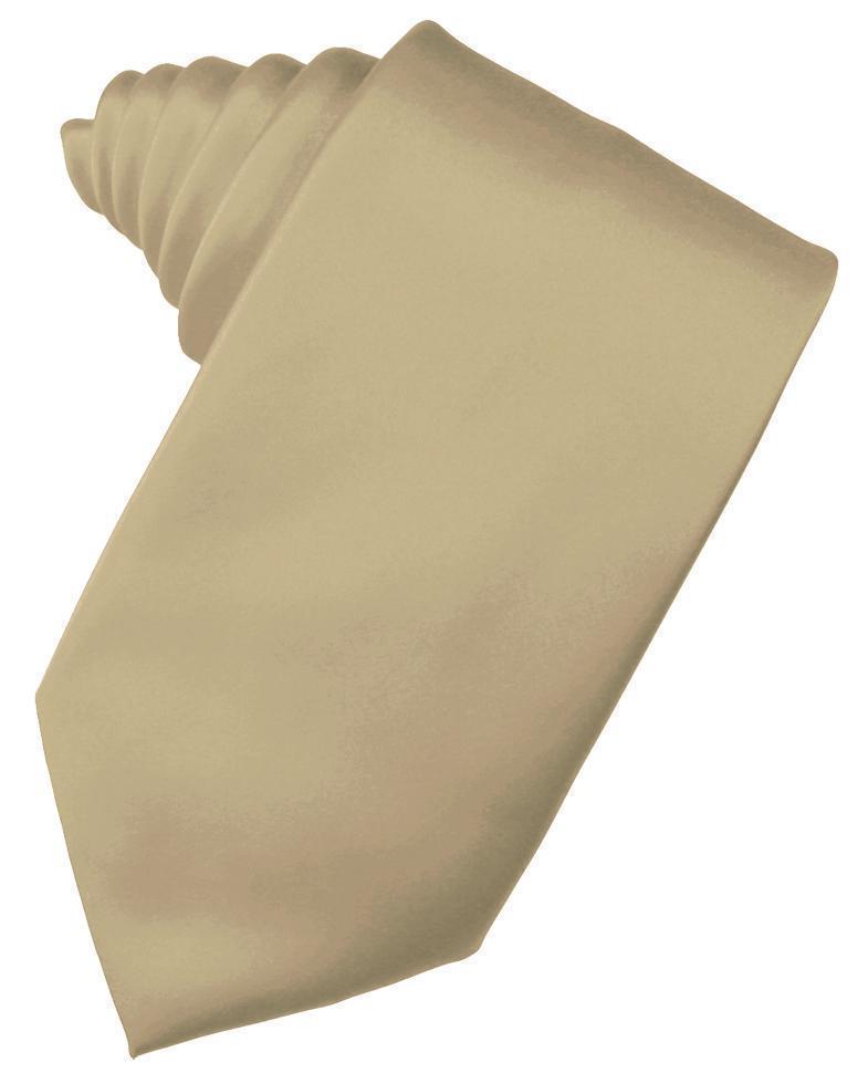 Luxury Satin Necktie Self Tie