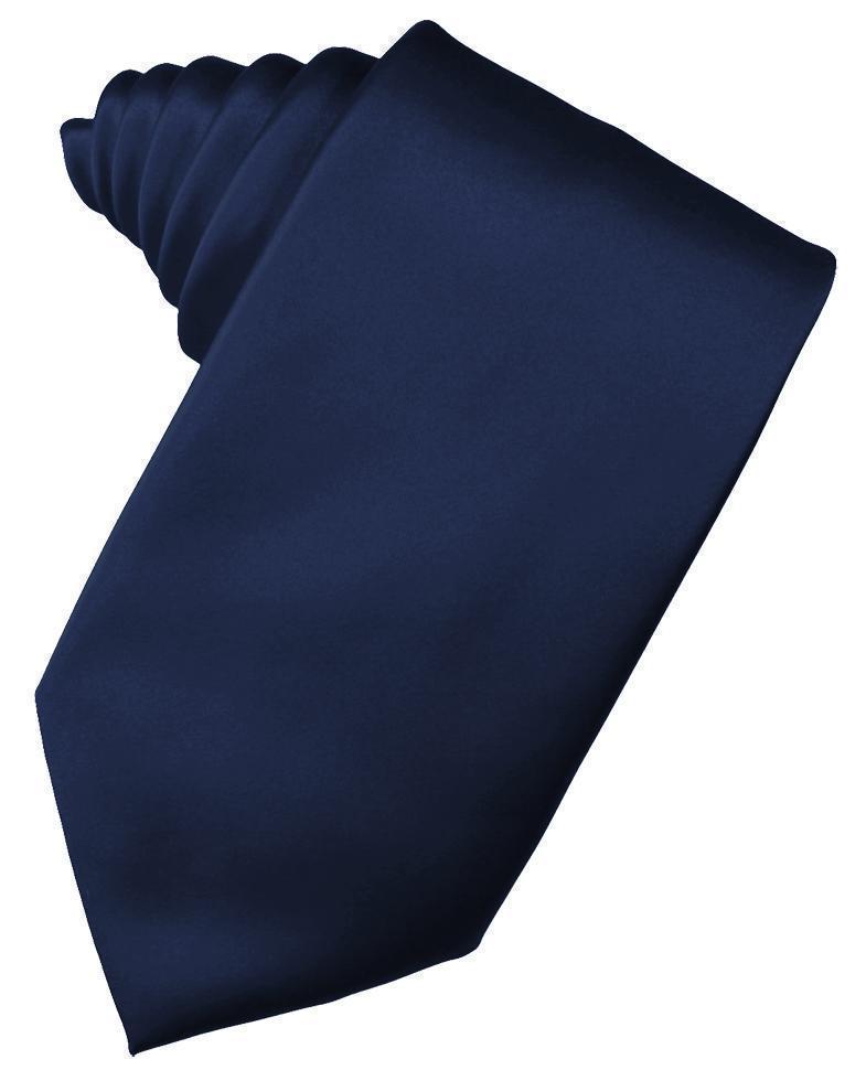 Luxury Satin Necktie Self Tie