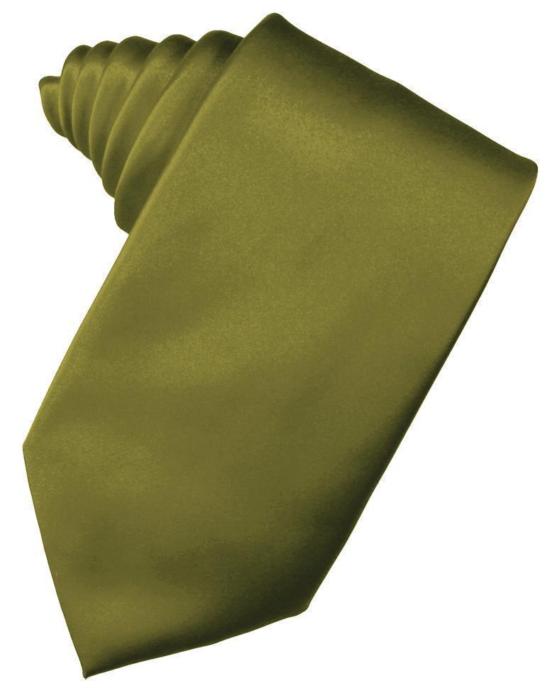 Luxury Satin Necktie Self Tie