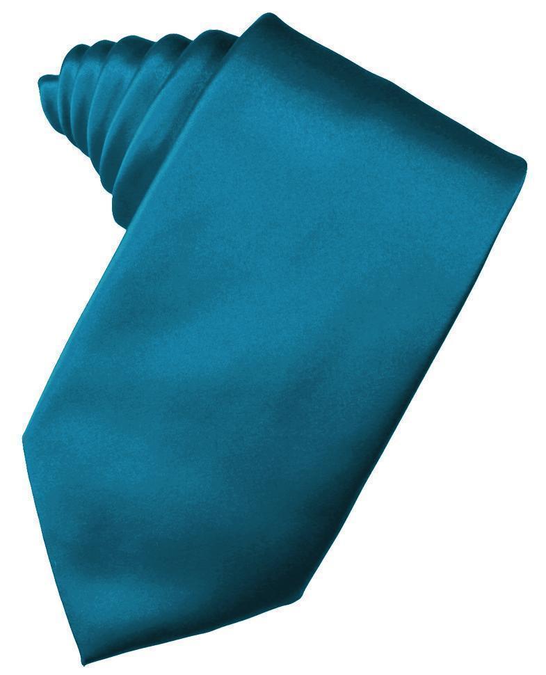 Luxury Satin Necktie Self Tie