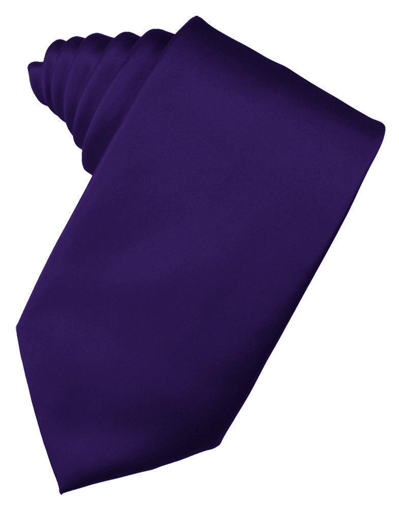 Luxury Satin Necktie Self Tie