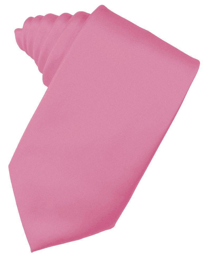 Luxury Satin Necktie Self Tie
