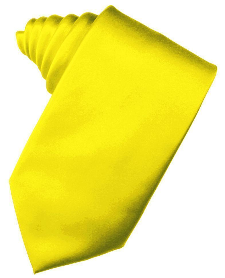 Luxury Satin Necktie Self Tie