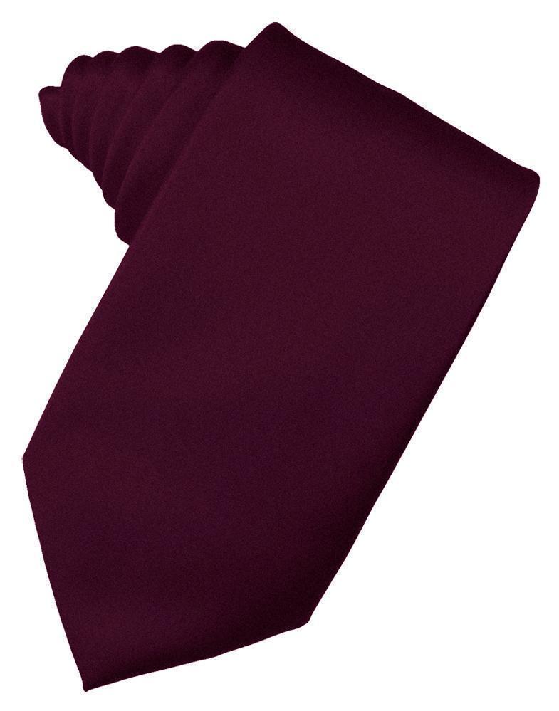 Luxury Satin Necktie Self Tie