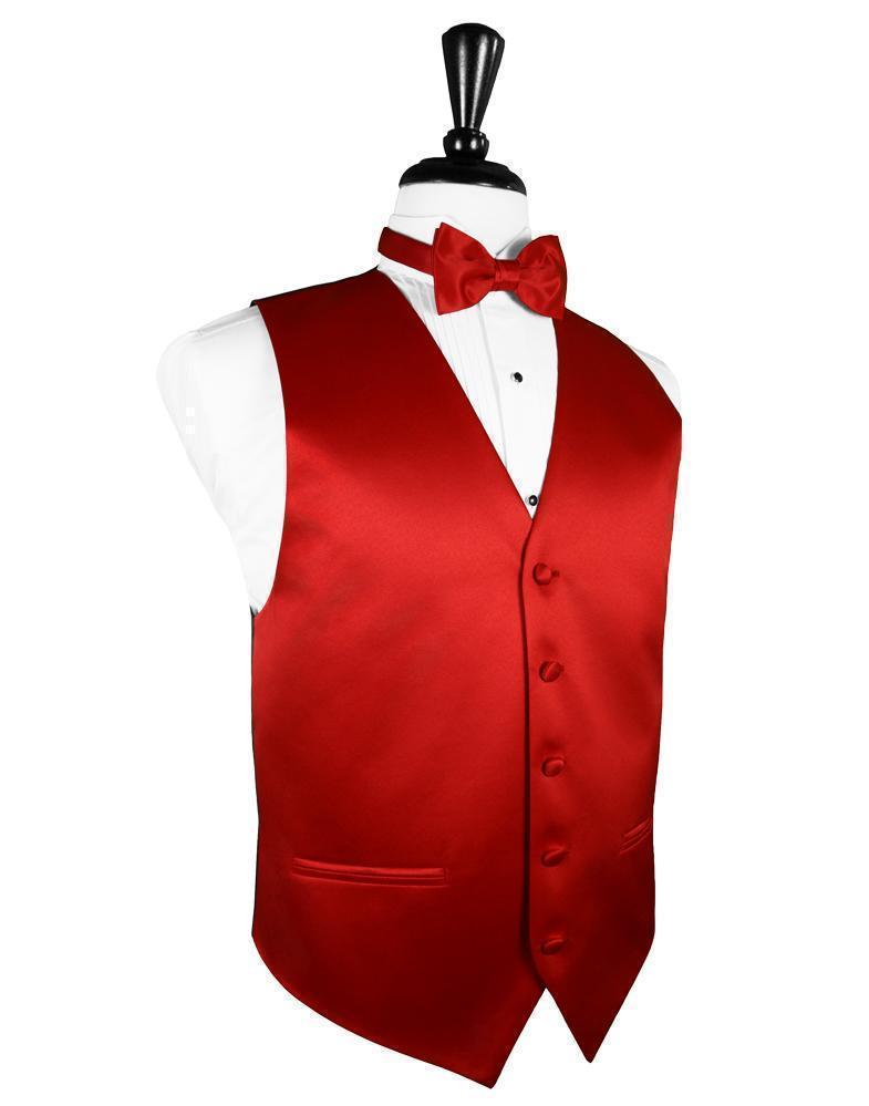 Luxury Satin Tuxedo Vest 2