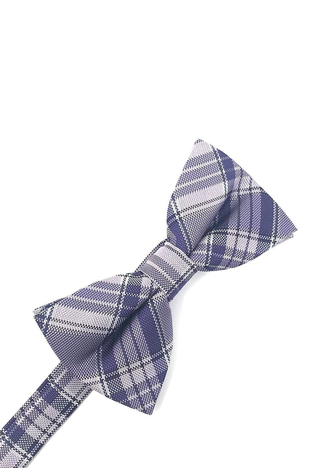 Madison Plaid Bow Tie Pre-Tied-3
