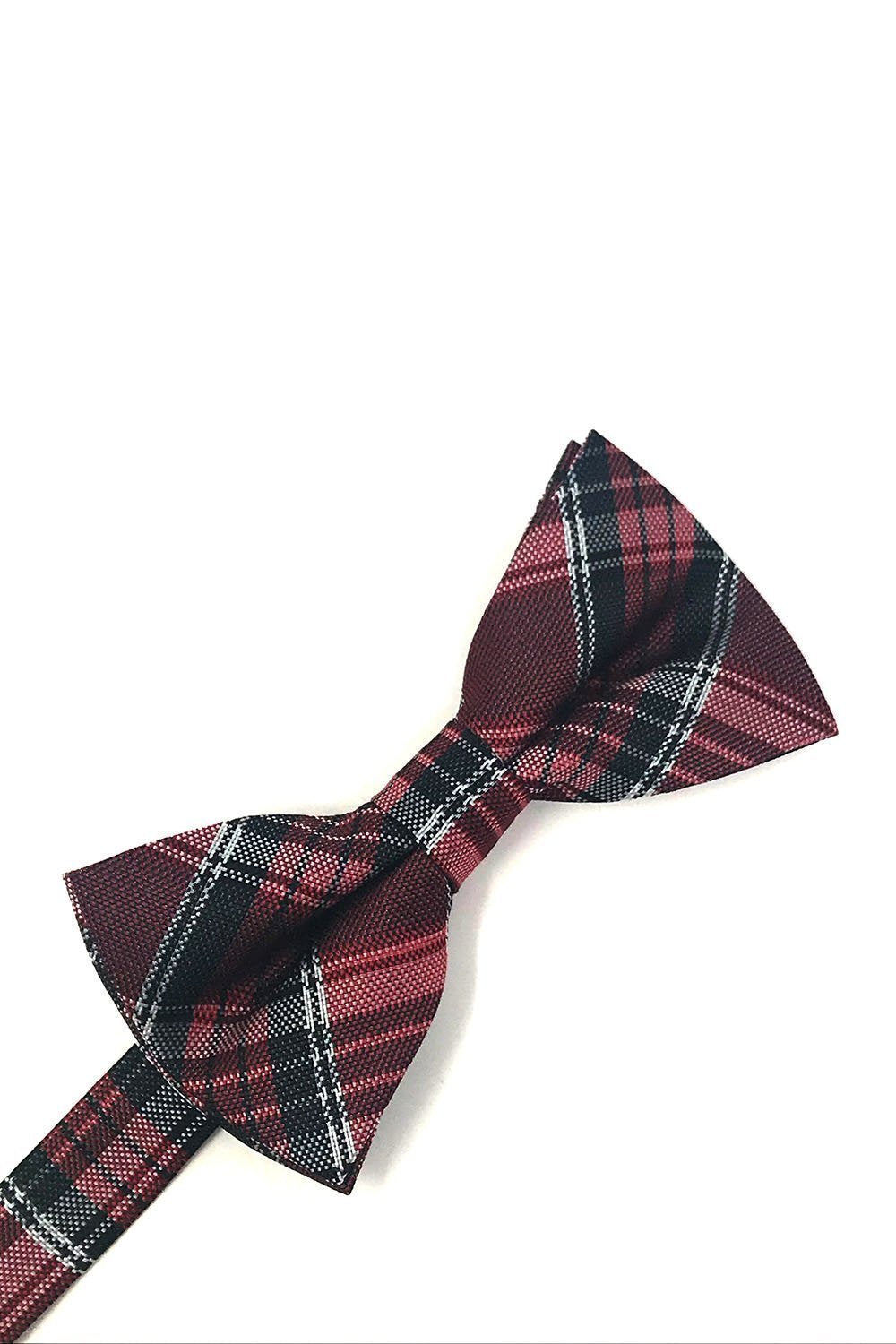 Madison Plaid Bow Tie Pre-Tied-4
