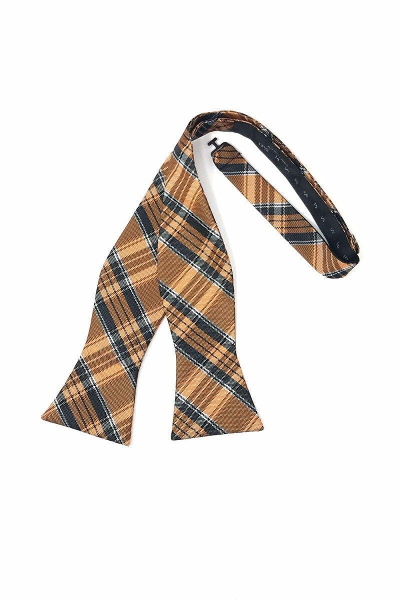Madison Plaid Bow Tie Self Tie-2