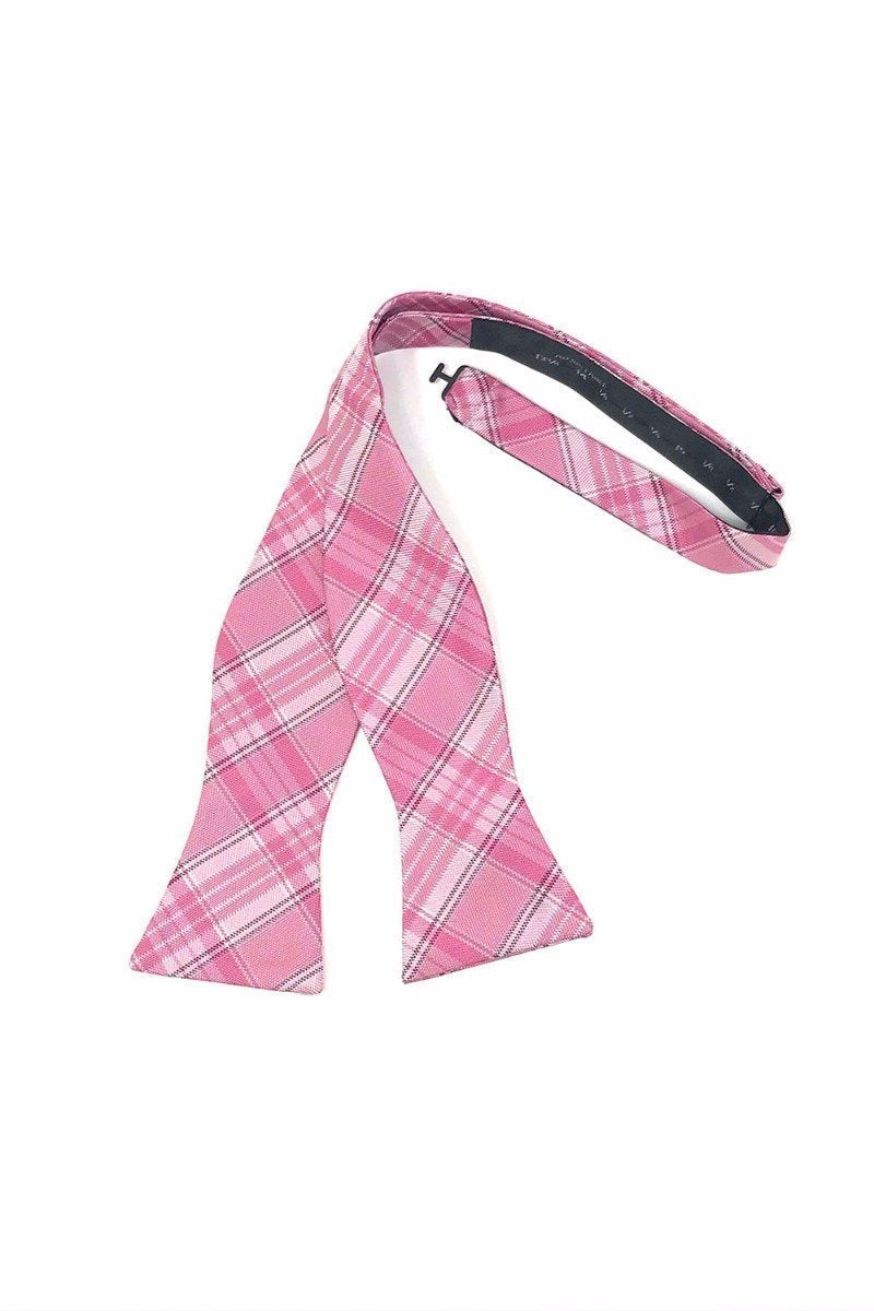Madison Plaid Bow Tie Self Tie-3