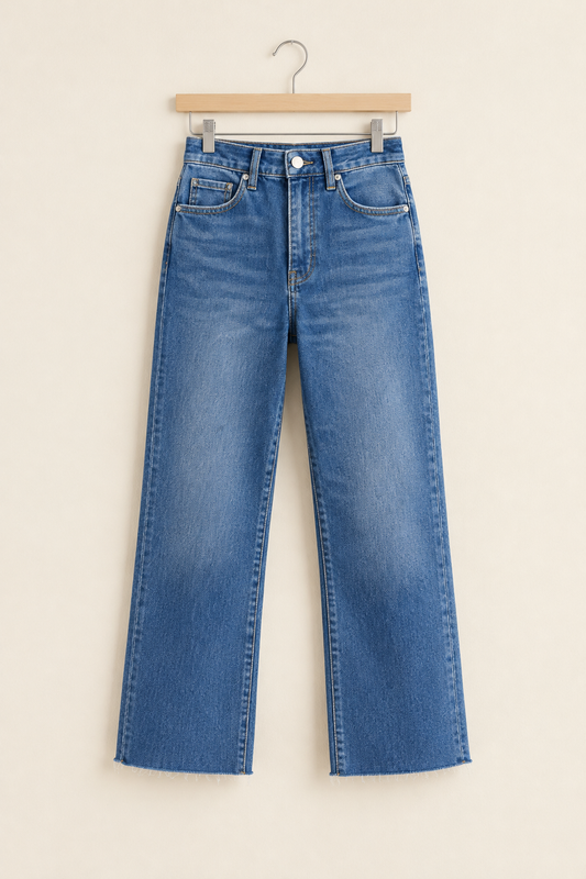 Medium Wash High Waist Slimming Tummy Control Jeans