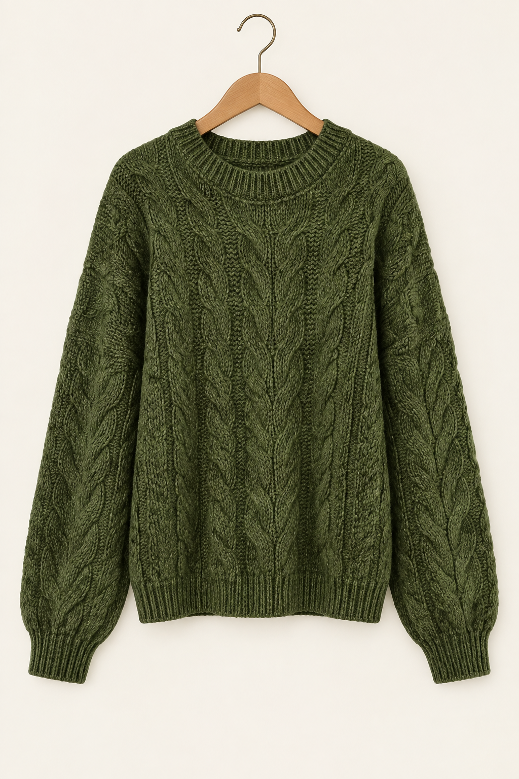 Cable & Charm Cable-Knit Sweater