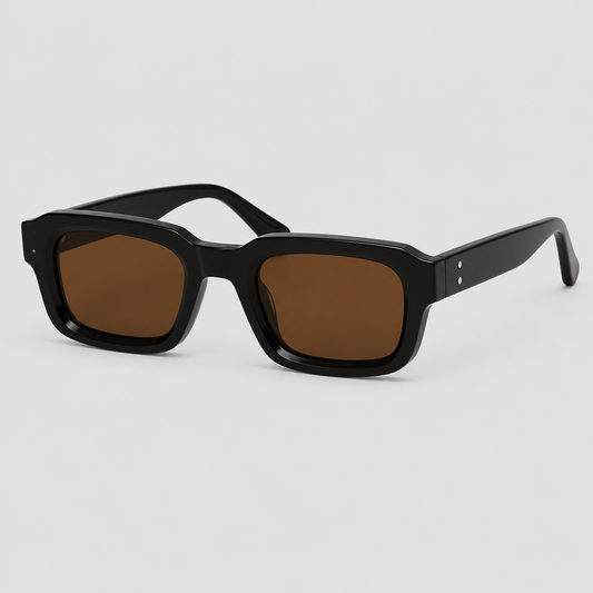 Retro Square Frame Sunglasses