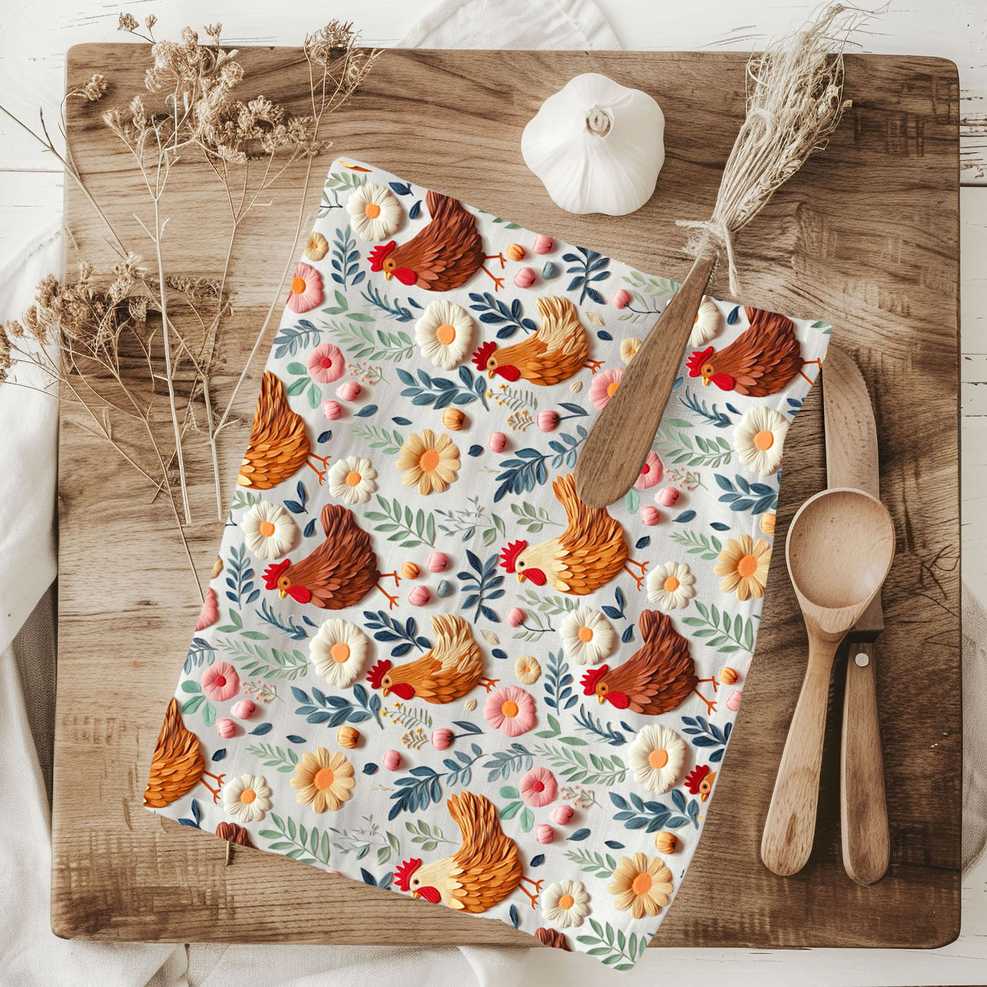 Petals & Peckers Towel-1
