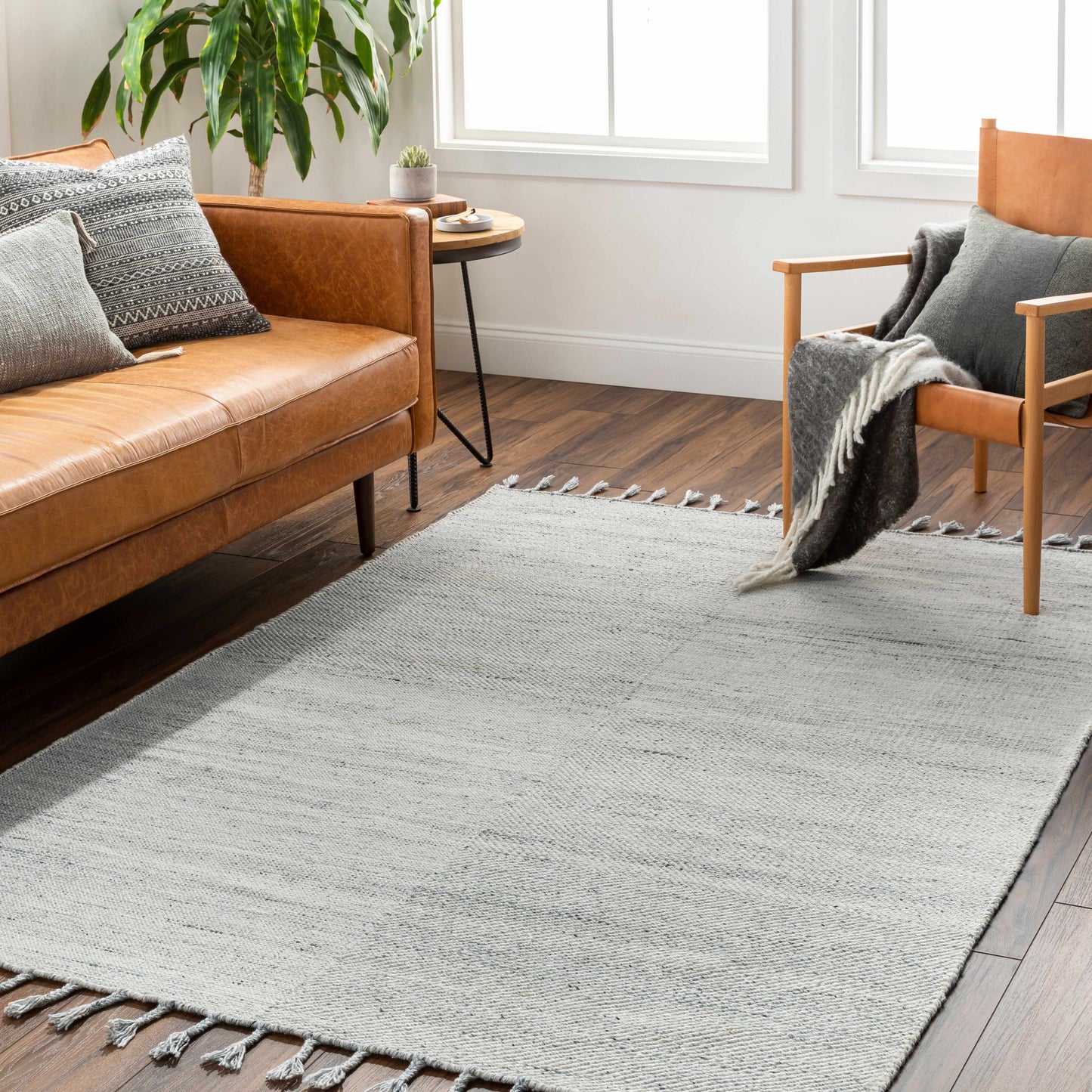 Anaya Beige & Blue Area Rug - Clearance-1