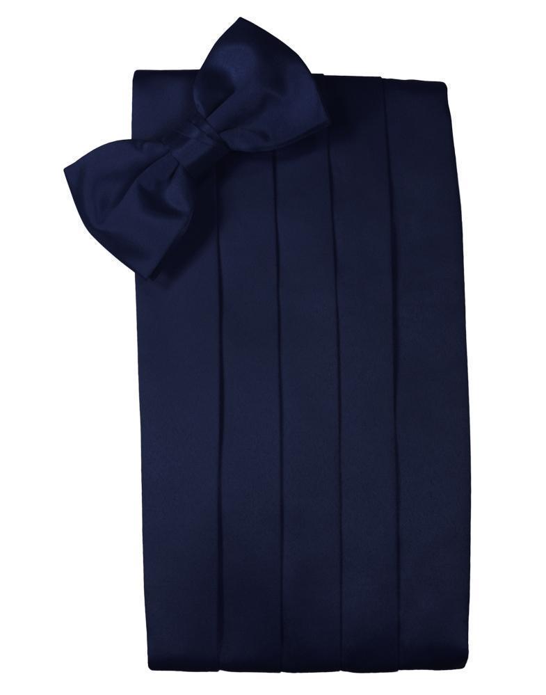 Set Luxury Satin Cummerbund & Bow Tie