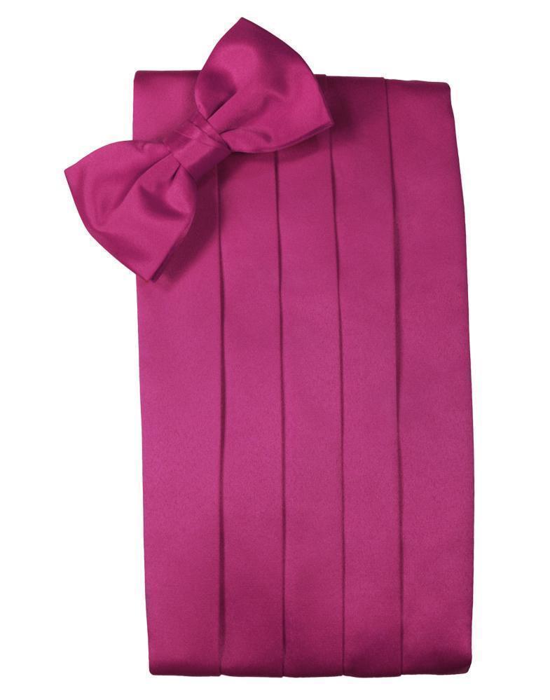 Set Luxury Satin Cummerbund & Bow Tie
