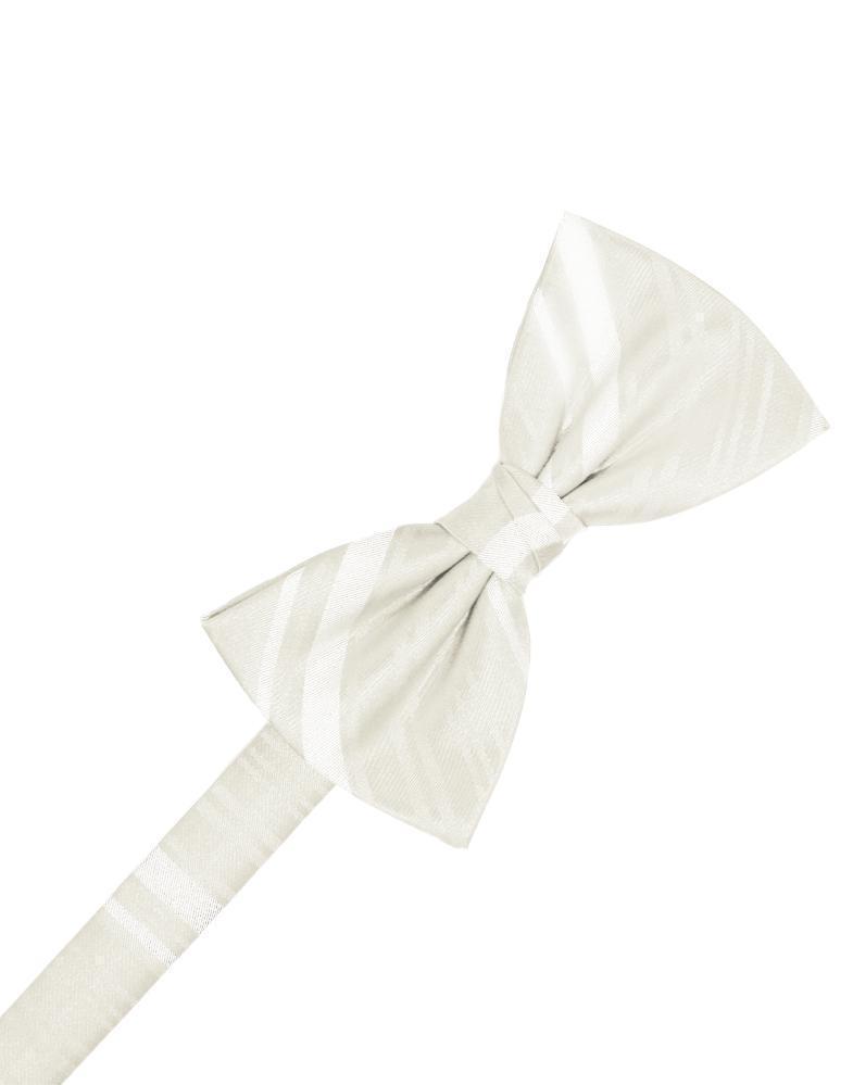 Striped Satin Bow Tie Pre-Tie-25