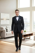 "Vermont" Black Tuxedo Jacket-0