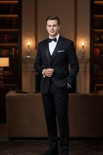 "Vermont" Black Tuxedo Jacket-3