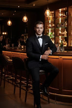 "Vermont" Black Tuxedo Jacket-4