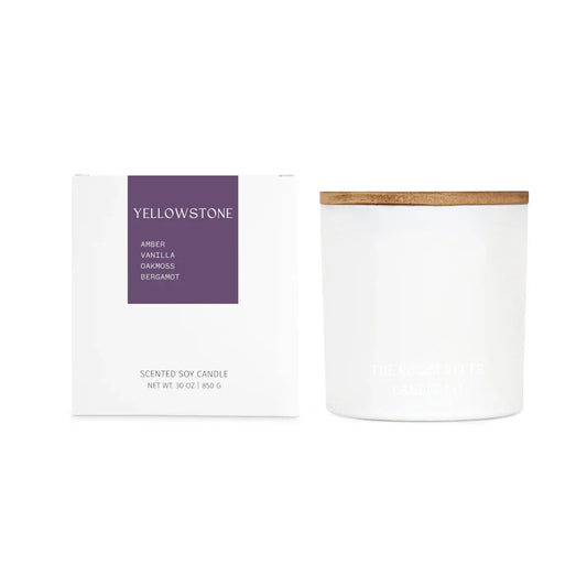 Yellowstone 3 Wick Candle-1